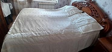 gilan tekstil: Yataq örtüyü dəsti – krem/şampan rəngi - Komplekt: 1 ədəd yataq — 2