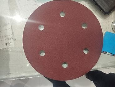 deniz şekli: Dairevi zımpara diskləri – 6 dəlikli - Ölçü: təxmini diametr 225 mm — 2