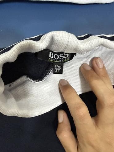 Uşaq idman dəsti – BOSS (HUGO BOSS) - İki hissəli dəst: kapüşonlu — 3