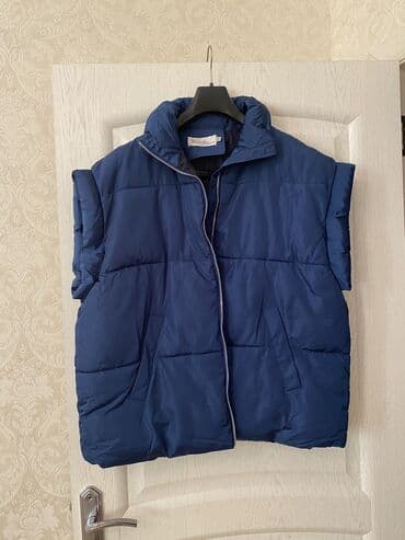 uşaqlar üçün demisezon jiletkalar: Oversize model — 2