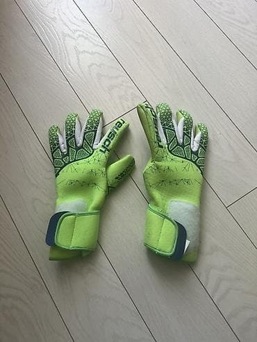 Əlcəklər: Reusch qapıçı əlcəkləri - Brend: Reusch - Rəng: açıq neon-yaşıl, tünd — 2
