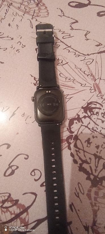 Смарт браслеты: Б/у, Смарт часы, Умные, Водонепроницаемый, цвет - Черный — 1