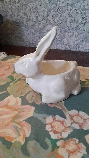 Fiqurlar: Fiqur, Keramika, rəng - Ağ — 4