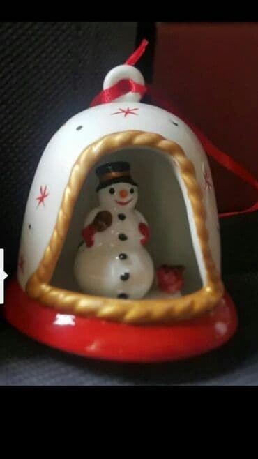 yolka ucun oyuncaqlar: Villeroy boch .елочная игрушка.2 шт. 1 штука -100ман. высота 9 — 2