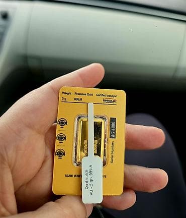 turk qızılın probu: AzerGold 5 qram qızıl külçə - Brend: AzerGold - Ölkə: The Republic of — 3