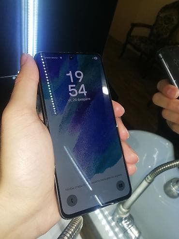 Samsung Galaxy S21 FE, rəng - Qara, Barmaq izi — 2