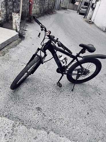 Dağ velosipedi – 26” təkərlər, disk əyləclər, amortizatorlu ön çəngəl — 2