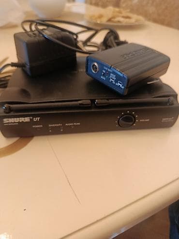 msi notebook: Shure UT simsiz mikrofon sistemi (VHF) – qəbuledici + bodypack ötürücü — 2