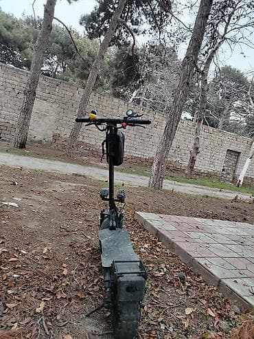 Güclü elektrik skuter - İkiqat amortizasiya sistemi və qalın, dişli — 3