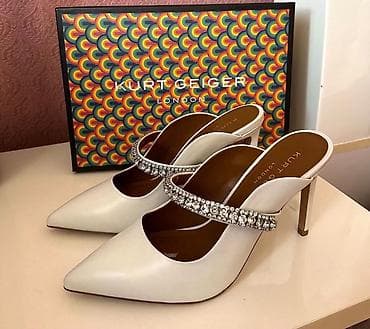 ağ kablok: Kurt Geiger London qadın ayaqqabısı yeni etiketli olcu uygun gelmediyi — 1