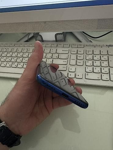 xiaomi redmi 8: Xiaomi Mi A3, 64 GB, rəng - Göy, 
 Barmaq izi — 5