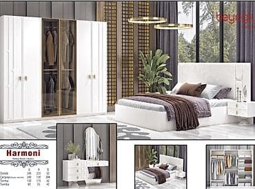 Yataq otağı dəstləri: İkinəfərlik çarpayı, Tumba, Dolab, Termo, Yeni — 1