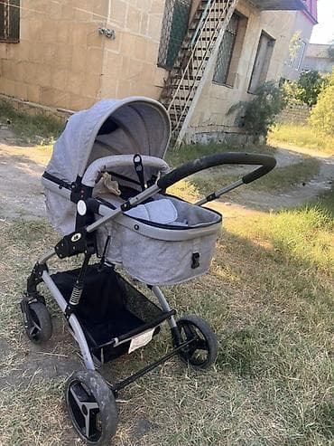 araba: Uşaq arabası və beşik tipli lyulka ilə komplekt - Tip: 2-in-1 arabası — 3