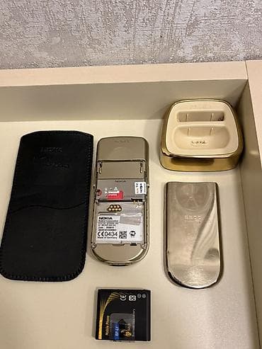 telefon alisi: Nokia 8 Sirocco, rəng - Qızılı, Zəmanət, Düyməli — 10