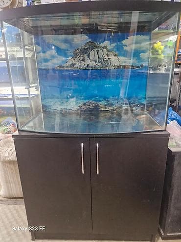 Akvariumlar: Akvarium-şkaf, Boş, 210 l, Pulsuz çatdırılma, Ödənişli çatdırılma — 3