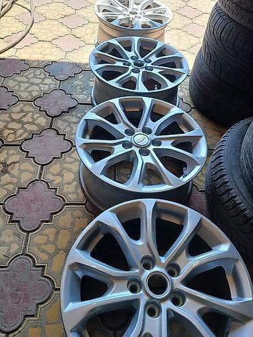 ot bicen traktor: R 17 Chevrolet üçün orijinal yüngül lehimli disk dəsti - Komplekt: 4 — 2