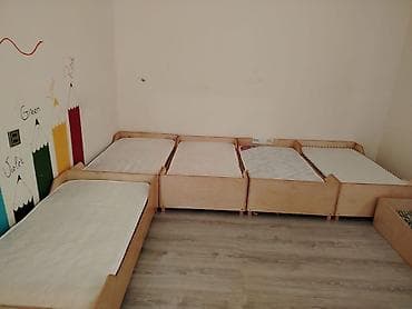 usaq yataqlari: Oğlan və qız üçün, Çarpayı, Bazasız, Matras ilə, Siyirməsiz — 5