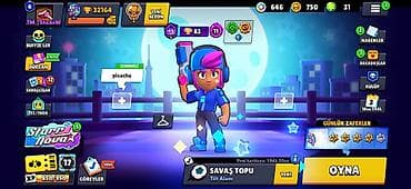 Brawl Stars hesabı – yüksək kuboklu və nadir m - Kupa yolu: 32,164 - — 6