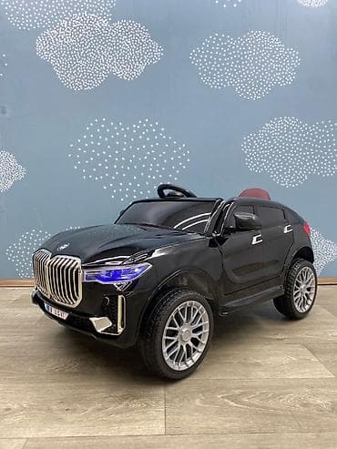 baş ortusu: BMW X7 Style YENİ qara lak – BMW X7 üslubunda 4 motorlu uşaq — 1