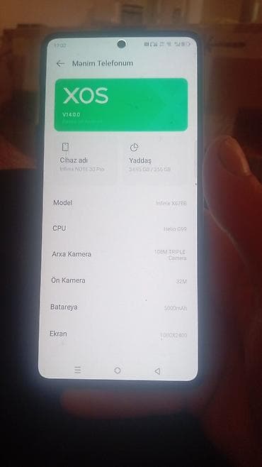 nvidia rtx 5090: Infinix Note 30 Pro, 256 GB, rəng - Narıncı, Zəmanət — 2