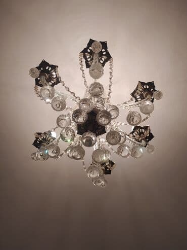 Ev üçün digər mallar: Çılçıraq, 6 lampa, Metal — 2