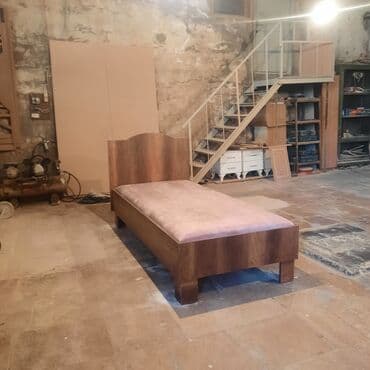 кровать бу: Односпальная кровать, Без подьемного механизма, С матрасом, Без выдвижных ящиков — 10