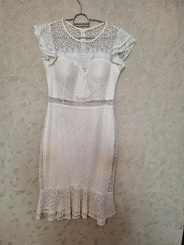 adidas forum: Ağ krujeva midi don - Rəng: krem/ağ - Material: krujeva (üzəri — 2