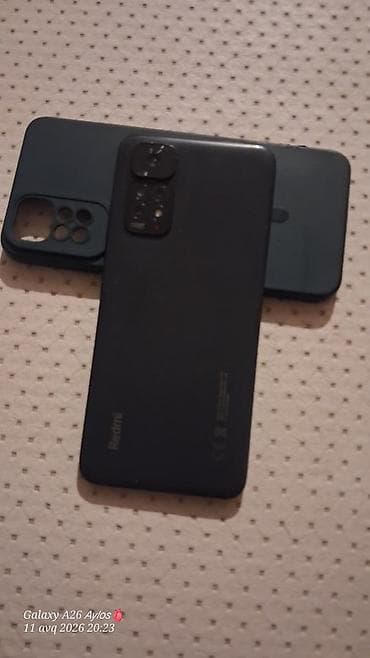 xiaomi mi 14t: Redmi Note 11S, 128 GB, rəng - Qara, Barmaq izi — 6