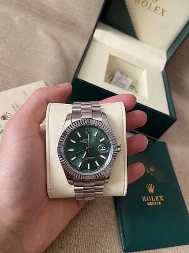 breguet saat: Qol saatı, Rolex, rəng - Yaşıl — 2