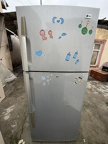 2 qapılı LG Soyuducu Satılır, rəng - Boz