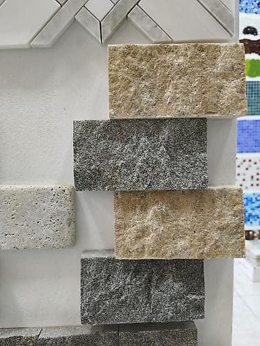 Dekorativ təbii daş panellər - Material: təbii daş (qarışıq — 1