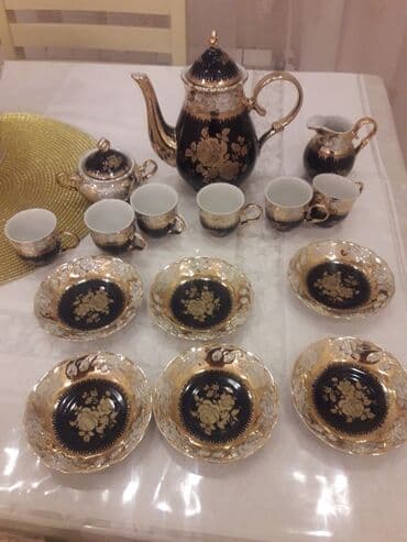 Çay dəsti, rəng - Bənövşəyi