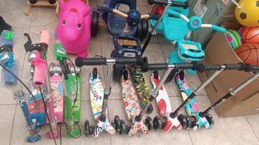 Uşaqlar üçün hazırlanmış bu skuter, davamlı materiallardan istifadə lalafo.az -da Uşaqlar üçün hazırlanmış bu skuter, davamlı materiallardan istifadə