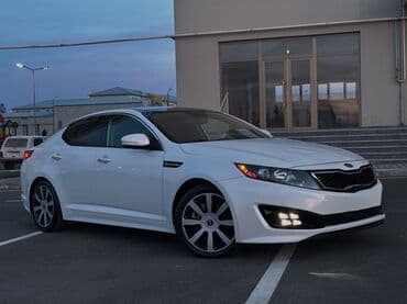 Kia Optima – ağ rəngli, zərif sedan Xarici xüsusiyyətlər: - Aqressiv