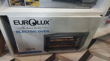 eurolux soba: Duxovka Elektrik, rəng - Boz, Ayrıca dayanan, Yeni — 1