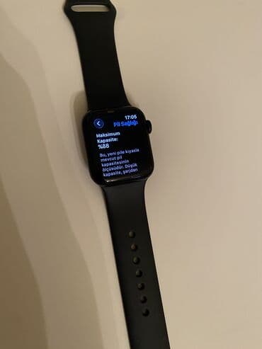 kontakt home iphone 16 pro: İşlənmiş, Smart saat, Apple, Suya davamlı, rəng - Qara — 4