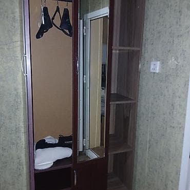 İşlənmiş, 2 qapılı, Güzgülü, Qəhvəyi, Digər material, Açılan, Düz dolab — 7