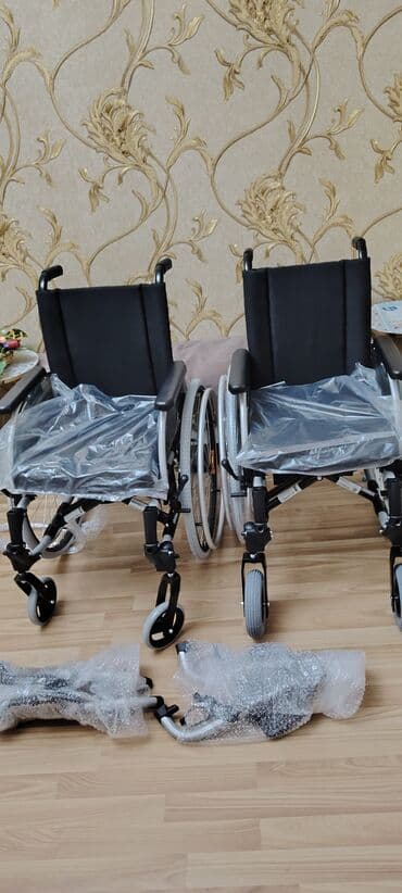 əlillər üçün araba: Məhsul: Manuel əlil arabaları (2 ədəd) Xüsusiyyətlər: - Yüngül və — 2