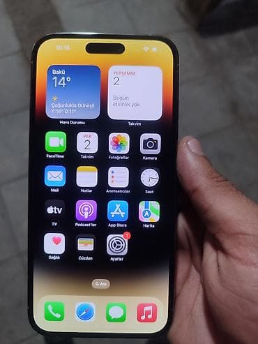 iphone 14 pro max replika: IPhone 14 Pro, Gümüşü, Face ID — 6