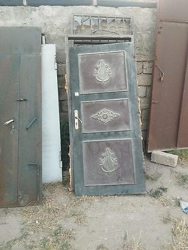 qapi ucun perdeler: Plastik pəncərə və otaq/metal qapılar - Pəncərə: ağ PVC çərçivəli — 3