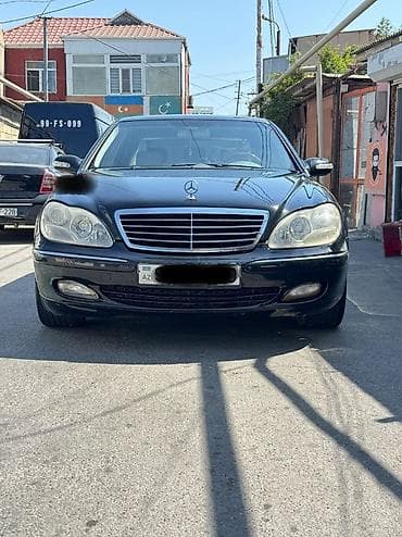 l200 disk: Mercedes-Benz S-Class (W220), s350 qara sedan Xüsusiyyətlər: - Kuzov — 1