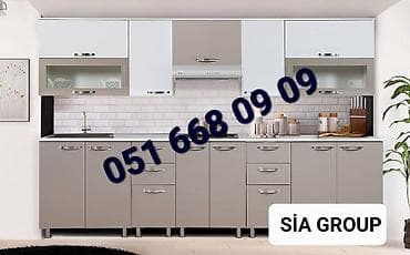 Standart mətbəx mebeli
Sifarişlə mətbəx mebeli