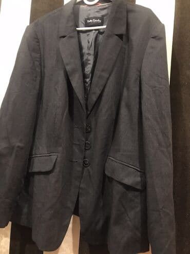 Lincoln: Qadınlar üçün klassik qara blezerlər - Model: Klassik düz kəsim — 3