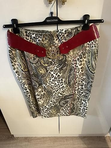 Юбки: Dəst: qadın ətəkləri (4 model) 1) Boz-qara xallı (glen plaid) klassik — 7