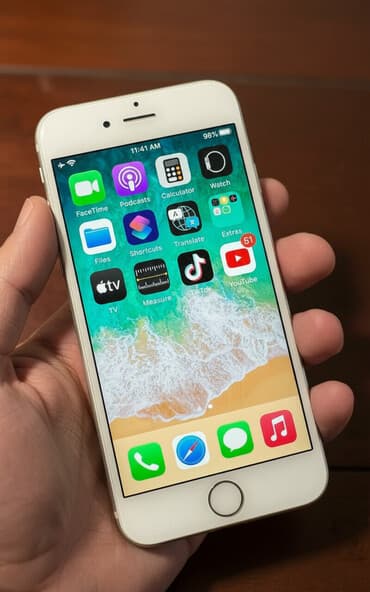 canon eos m50: IPhone 6s, 64 GB, Gümüşü, Barmaq izi — 1