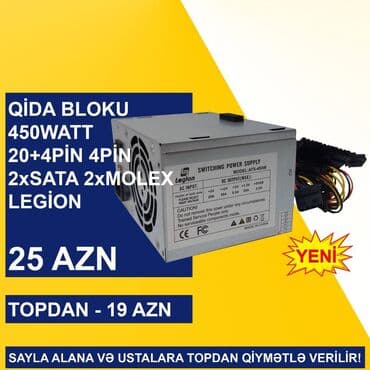 Sərt disklər (HDD): Qida Blokları SAYLA ALANA VƏ USTALARA TOPDAN QİYMƏTLƏ VERİLİR! — 3
