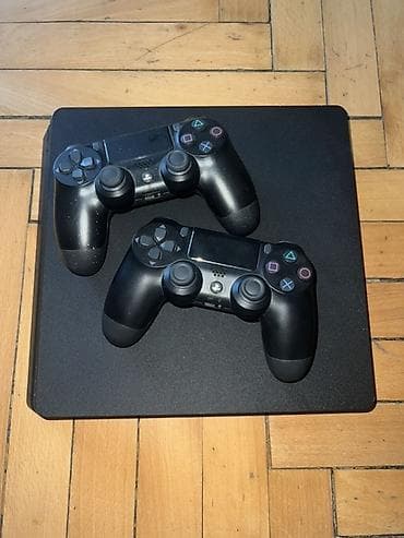 ssd 2 tb: PlayStation 4 slim 500gb Yaxsi veziyette, 2 joystik, disk yoxdur Real — 1