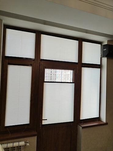 Jalyüz/plisse pərdə sistemi - Pəncərə çərçivəsinə inteqrə olunan