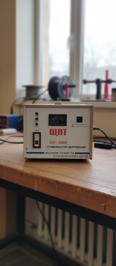 водяные генераторы для дома: ŞİT СН‑2000 gərginlik stabilizatoru - Tip: Servo motor idarəetmə — 2