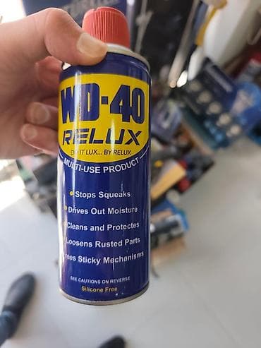 qıfıllar: WD-40 RELUX çoxməqsədli aerosol Xüsusiyyətlər: - Cırıltını aradan — 1